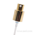 Zilvergouden plastic lotionpomp behandeling crème pomp